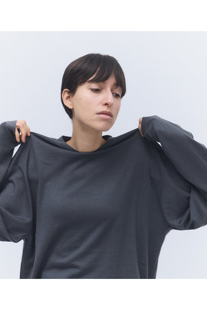 エレガンセーゼ/eleganceseの【予約販売】ウールカシミヤ ロングスリーブニット Tシャツ(110300/110301)