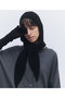 【予約販売】ウールカシミヤ フーディ スカーフ エレガンセーゼ/elegancese
