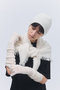 【予約販売】ウールカシミヤ フラッフィー ビーニー エレガンセーゼ/elegancese