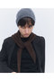 【予約販売】ウールカシミヤ フラッフィー ビーニー エレガンセーゼ/elegancese