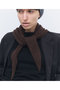 【予約販売】ウールカシミヤ フラッフィートライアングル スカーフ エレガンセーゼ/elegancese