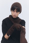 【予約販売】ウールカシミヤ フラッフィー グローブ エレガンセーゼ/elegancese