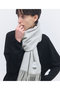 【予約販売】カシミヤ ソリッドウェーブ ストール エレガンセーゼ/elegancese