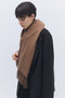 【予約販売】カシミヤ ソリッドウェーブ ストール エレガンセーゼ/elegancese