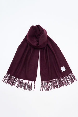 エレガンセーゼ/eleganceseの【予約販売】カシミヤ ソリッドウェーブ ストール(140100/140101)