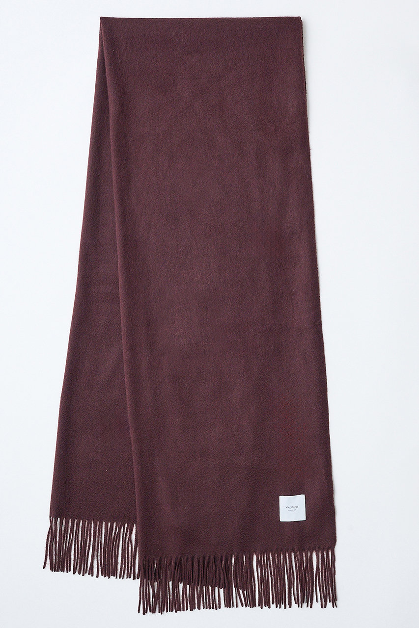 elegancese エレガンセーゼ カシミヤストール 完売 茶 グレー