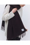 【予約販売】カシミヤ ソリッドウェーブ ストール エレガンセーゼ/elegancese