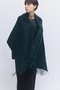 【予約販売】カシミヤ ソリッドウェーブ ストール エレガンセーゼ/elegancese