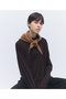 【予約販売】ファーカシミヤ トライアングルミニ スカーフ エレガンセーゼ/elegancese
