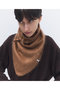 【予約販売】ファーカシミヤ トライアングル スカーフ エレガンセーゼ/elegancese