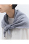 【予約販売】ファーカシミヤ トライアングル スカーフ エレガンセーゼ/elegancese