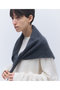 【予約販売】ファーカシミヤ トライアングル スカーフ エレガンセーゼ/elegancese