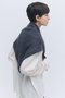 【予約販売】ファーカシミヤ トライアングル スカーフ エレガンセーゼ/elegancese