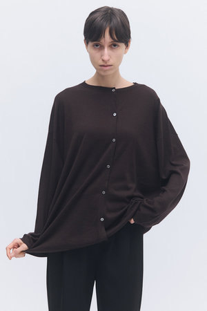 エレガンセーゼ/eleganceseの【予約販売】ウールカシミヤ ボックス カーディガン(110300/110303)