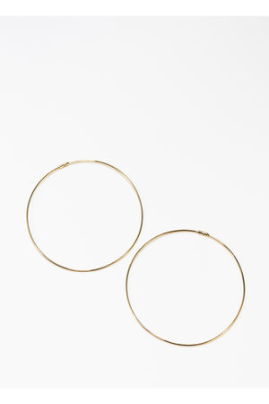 ジジ/GIGIの【受注生産】Solid hoop ピアス 60mm(150100/150101)