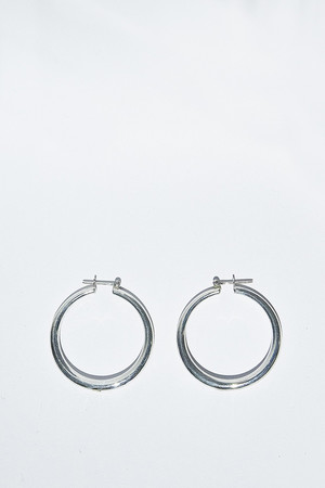 Luna オーセンティックフープピアス 35mm