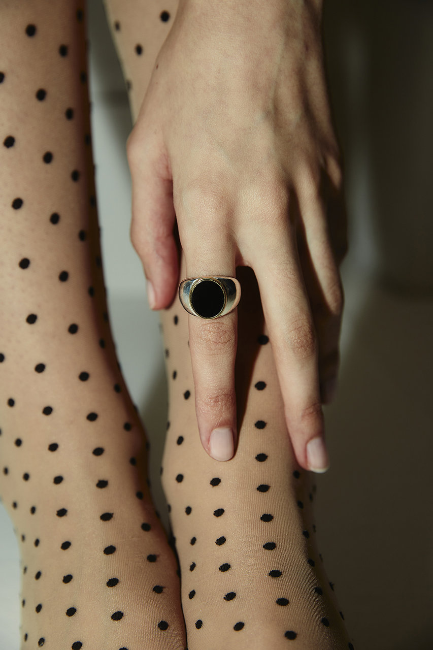 GIGI(ジジ)｜Artemis stone signet リング/オニキス（11-15号） の通販