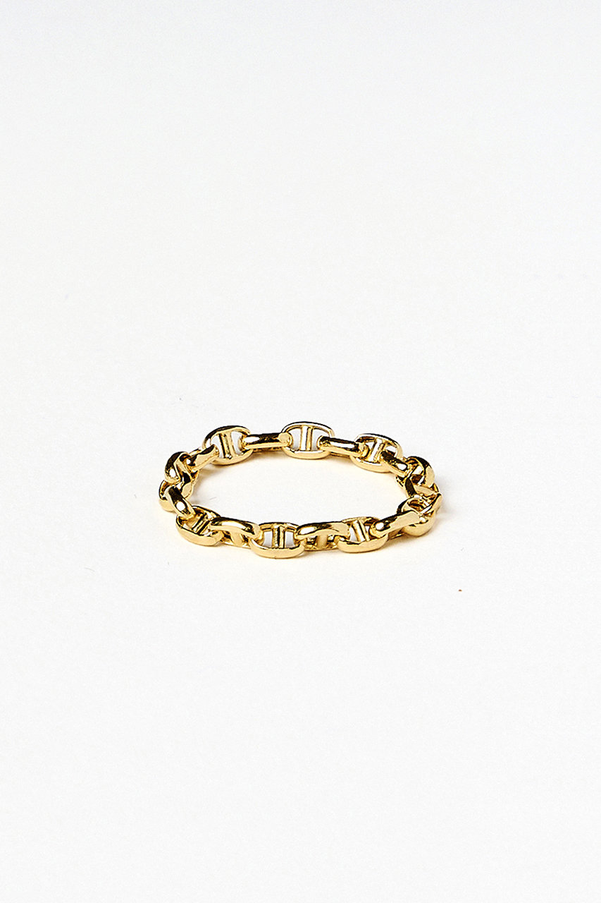 GIGI Anchor chain リング (ゴールド, 12~13号) ジジ ELLE SHOP GIGI Anchor chain リング (ゴールド, 12~13号) ジジ ELLE SHOP
