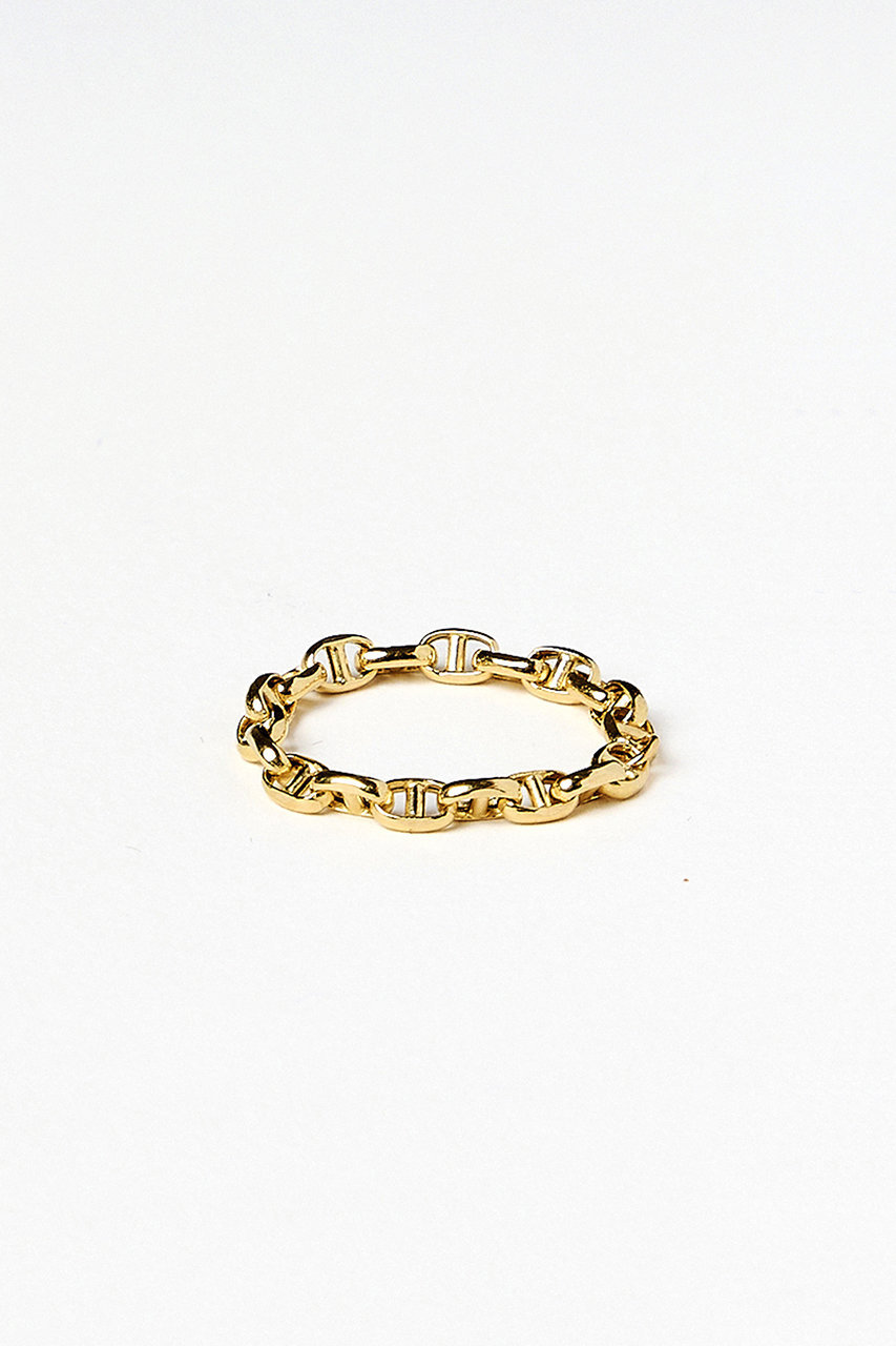 GIGI Anchor chain リング (ゴールド, 12～13号) ジジ ELLE SHOP