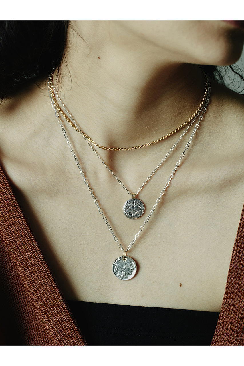 アパルトモン別注【GIGI】Gold line necklace 42cm アパルトモン別注【GIGI】Gold line necklace 42cm L'Appartement*GIGI