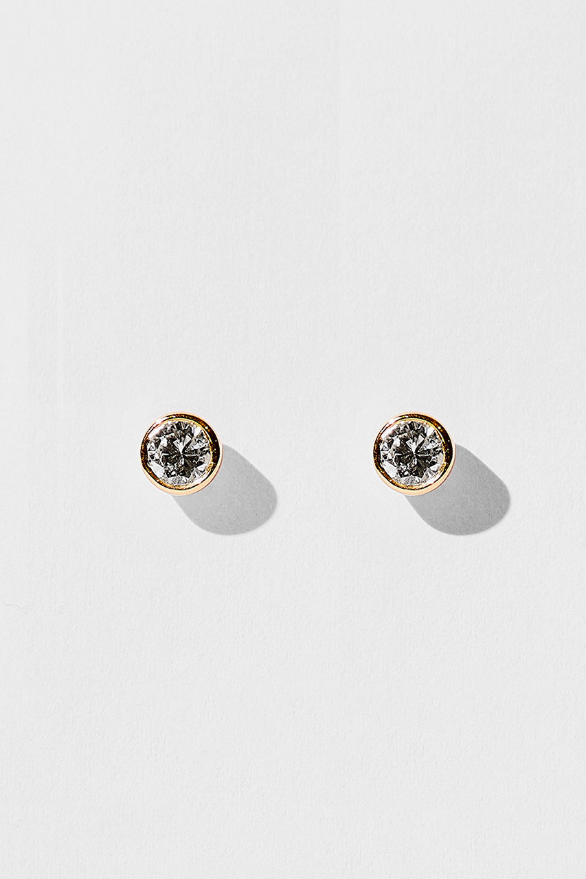 GIGI Amour diamond ピアス (ゴールド, F) ジジ ELLE SHOP GIGI Amour diamond ピアス (ゴールド, F) ジジ ELLE SHOP