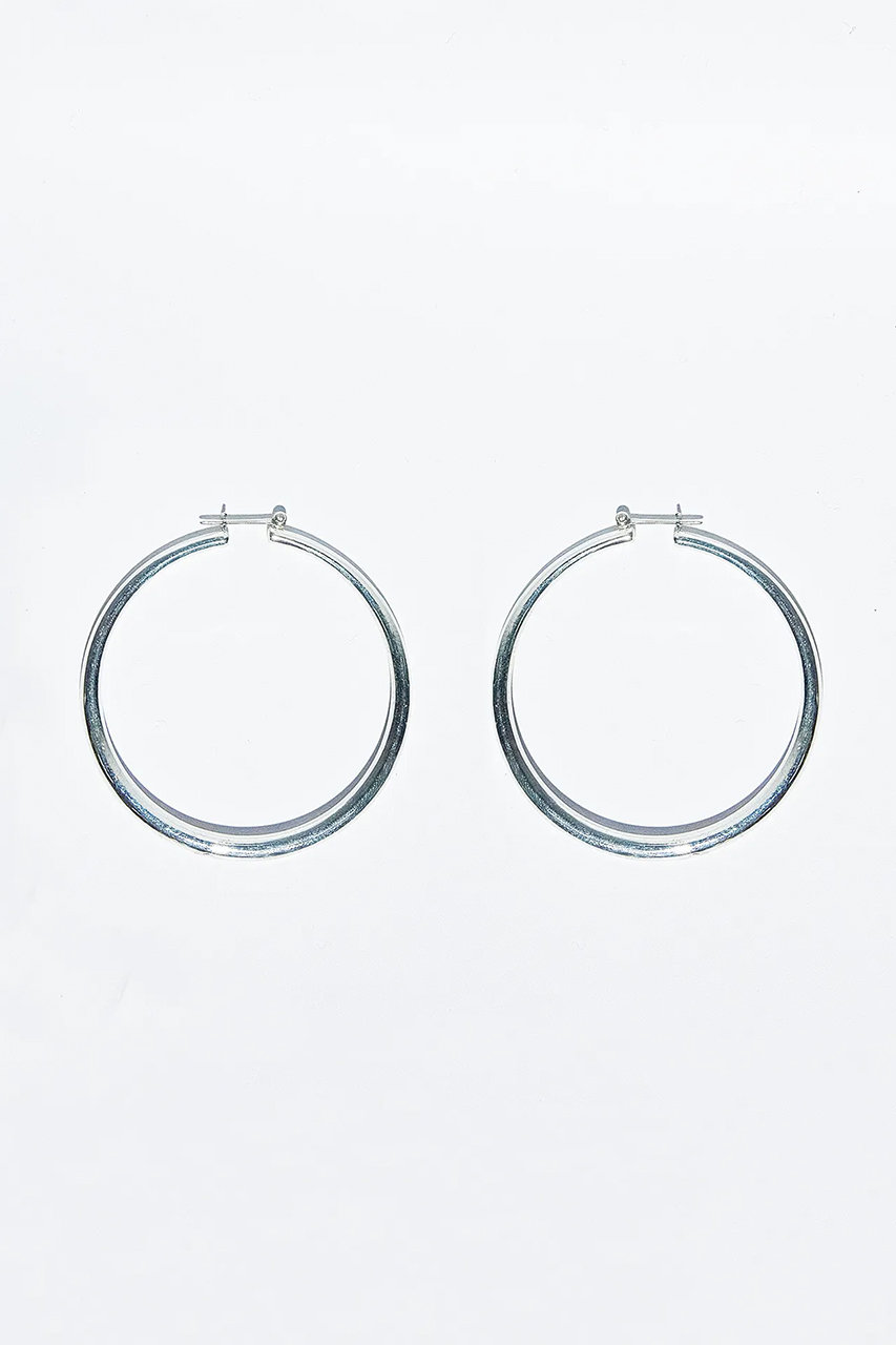 ジジ/GIGIのLuna authentic フープ 45mm(シルバー/LU10005)