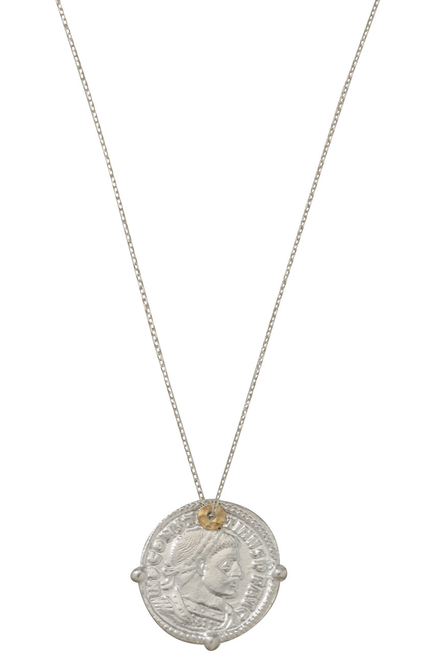 GIGI 【ELLE SHOP限定】ARTEMIS Roman coin ネックレス（sol） (シルバー, F) ジジ ELLE SHOP