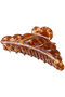 Croissant クリップ トレス/TRESSE ブラウン