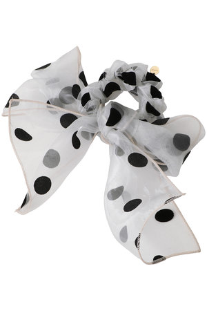トレス/TRESSEのSheer Dot Ribbon Chouchou(140300/140305)