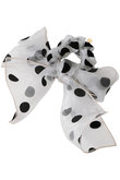 Sheer Dot Ribbon Chouchou