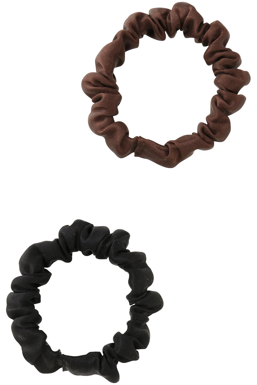 トレス/TRESSEの【予約販売】SOPHIE Mini Chouchou(2P Set)(ディープコーヒー/ブラック/SSM-02)