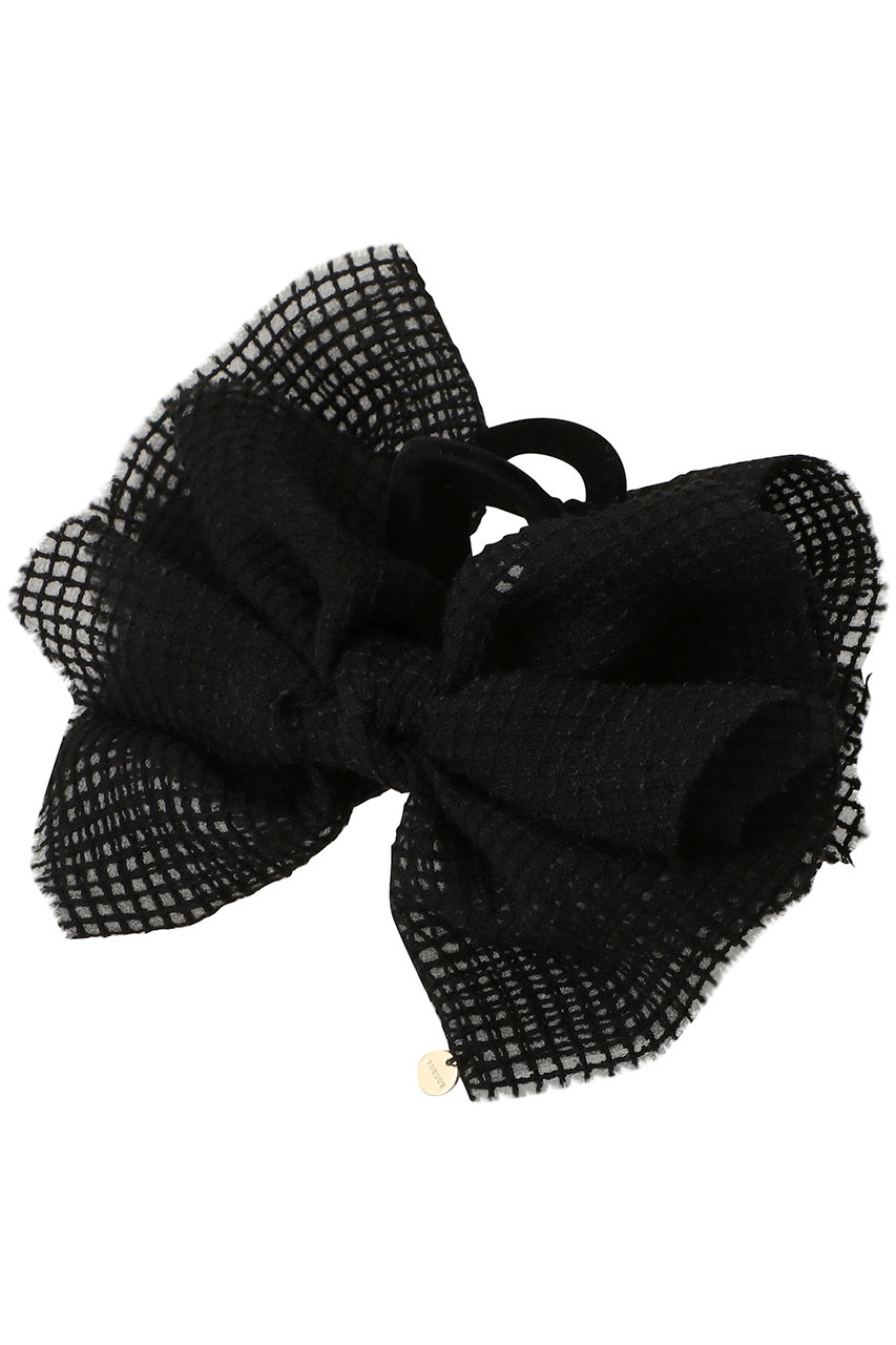 トレス/TRESSEのMesh Ribbon Clip(ブラック/CL-20)