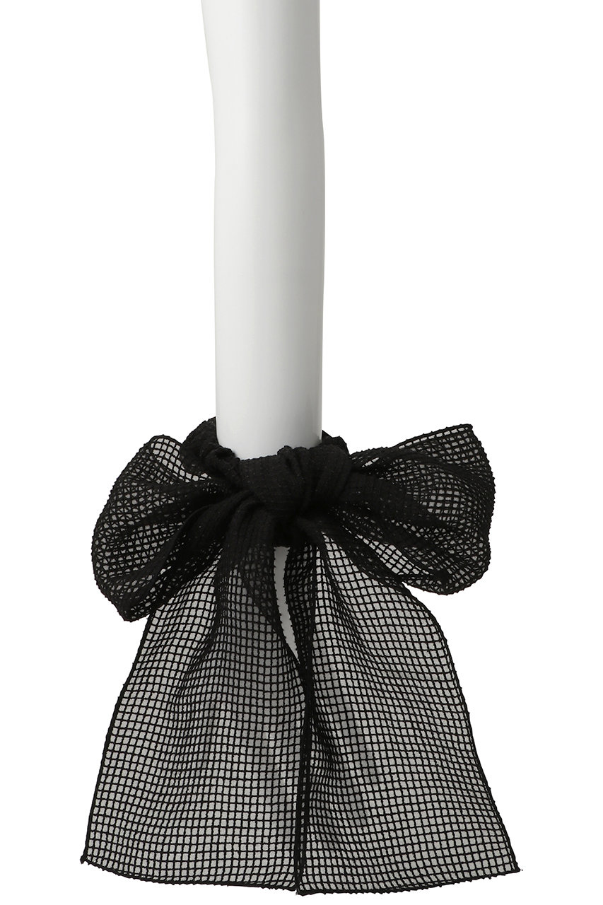 TRESSE(トレス)｜Mesh Ribbon Chouchou/ブラック の通販｜ELLESHOP
