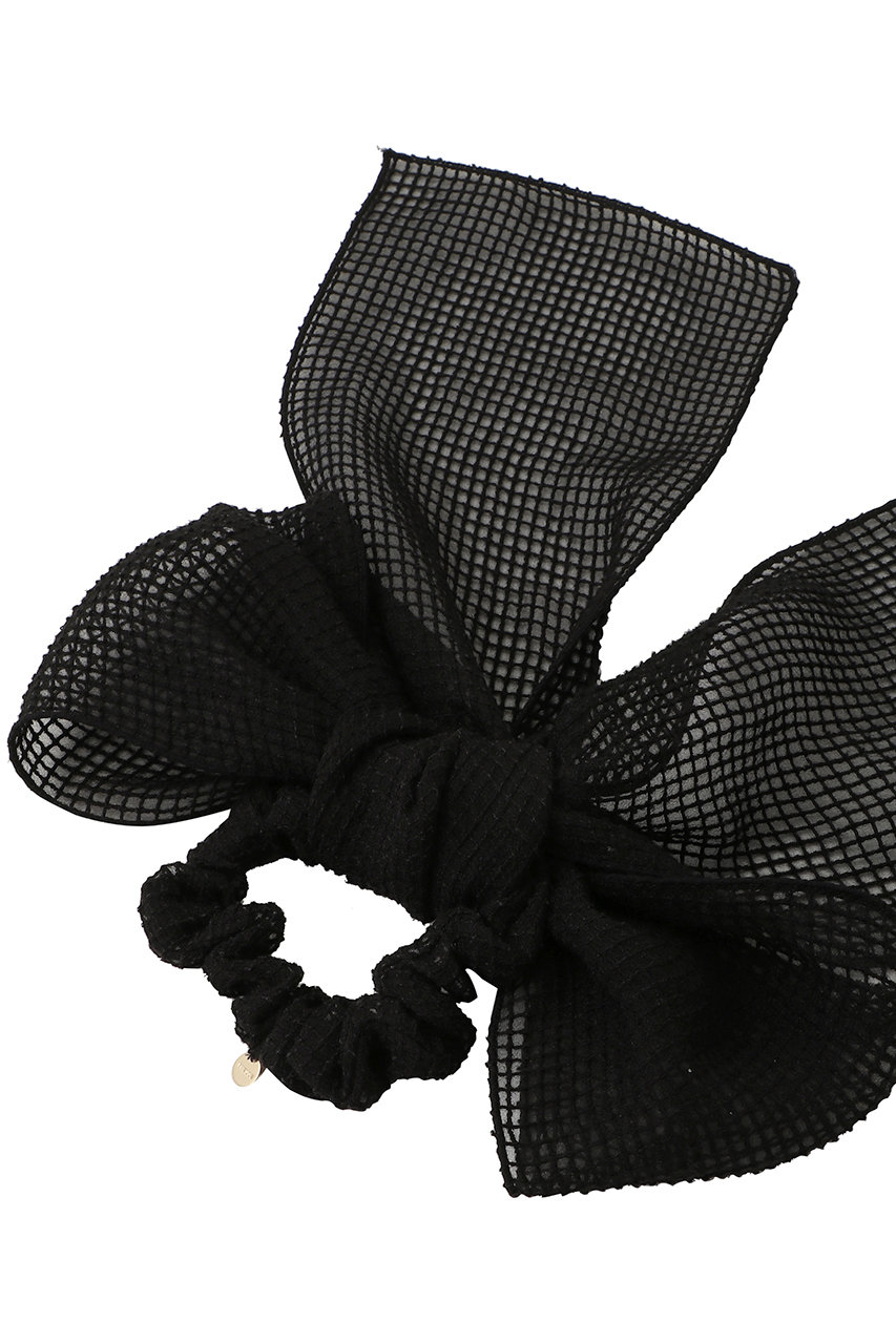 TRESSE(トレス)｜Mesh Ribbon Chouchou/ブラック の通販｜ELLESHOP