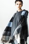 BLOCK CHECK STOLE ドンリー/DONGLI