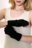 FUR CASHMERE GLOVE