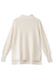 RIB HIGH NECK ドンリー/DONGLI アイボリー