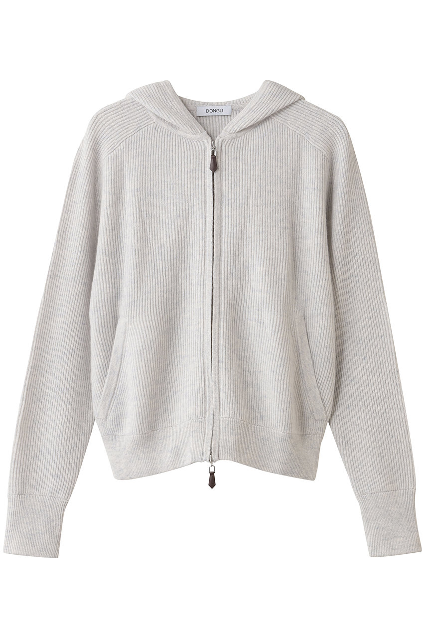 DONGLI ZIP HOODIE (グレー, M) ドンリー ELLE SHOP DONGLI ZIP HOODIE (グレー, M) ドンリー ELLE SHOP