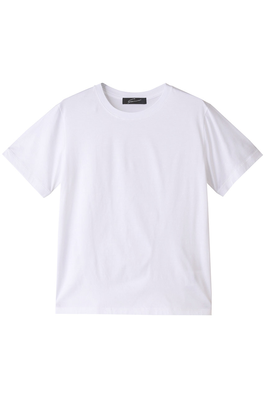 STUNNING LURE コンパクトTシャツ (ホワイト, F) スタニングルアー ELLE SHOP