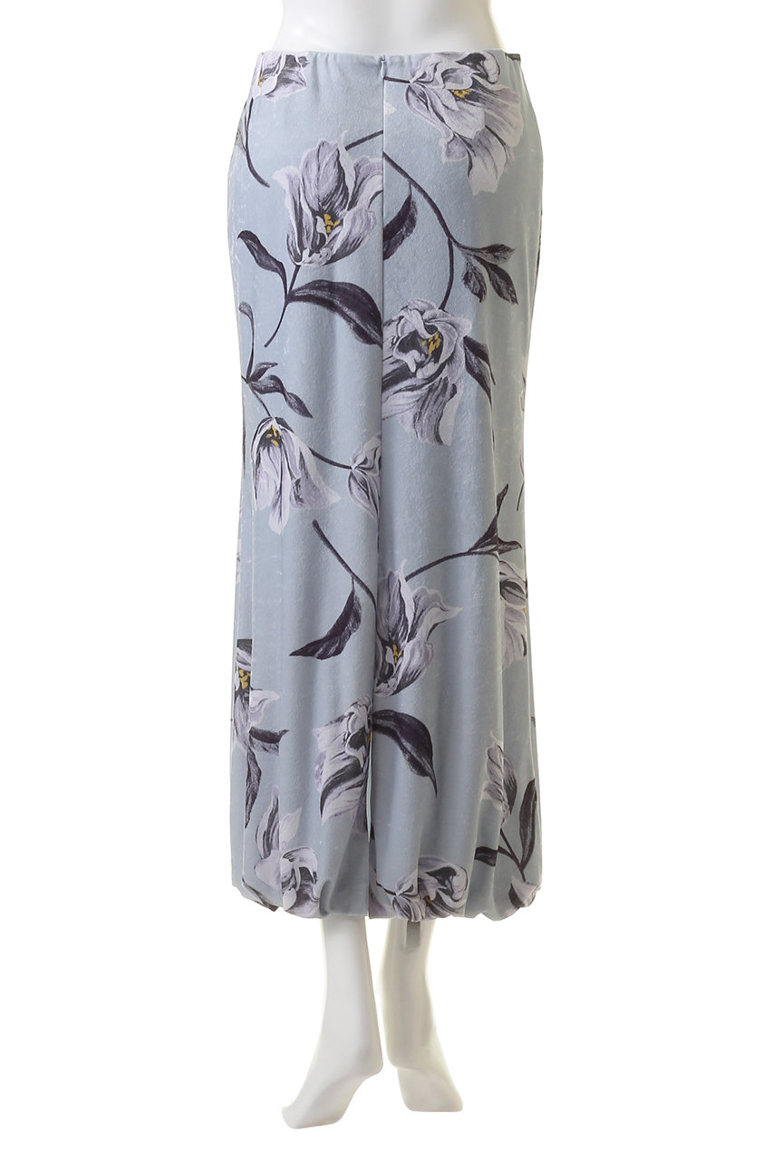 フォクシー　ベロアのキュロットスカート　40 フォクシー ベロアのキュロットスカート 40