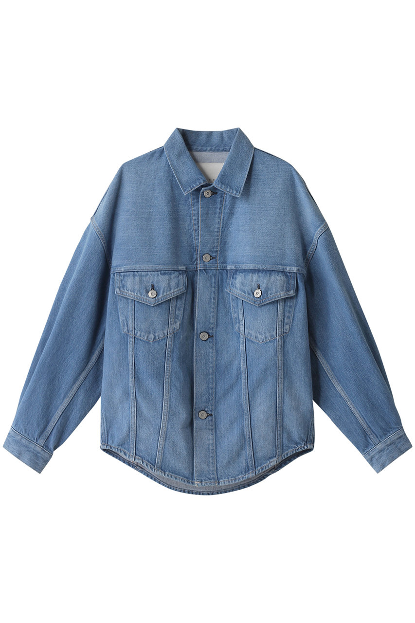 スタニングルアー/STUNNING LUREの【KURO iro】WASHED DENIM JACKET/シャツジャケット(インディゴブルー/124290162400)