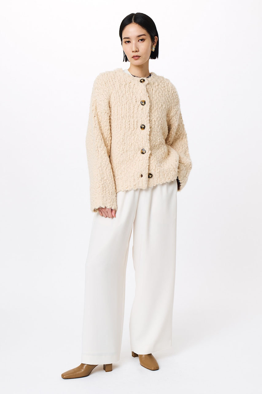 stunning lure スラブフェザーカーディガン M