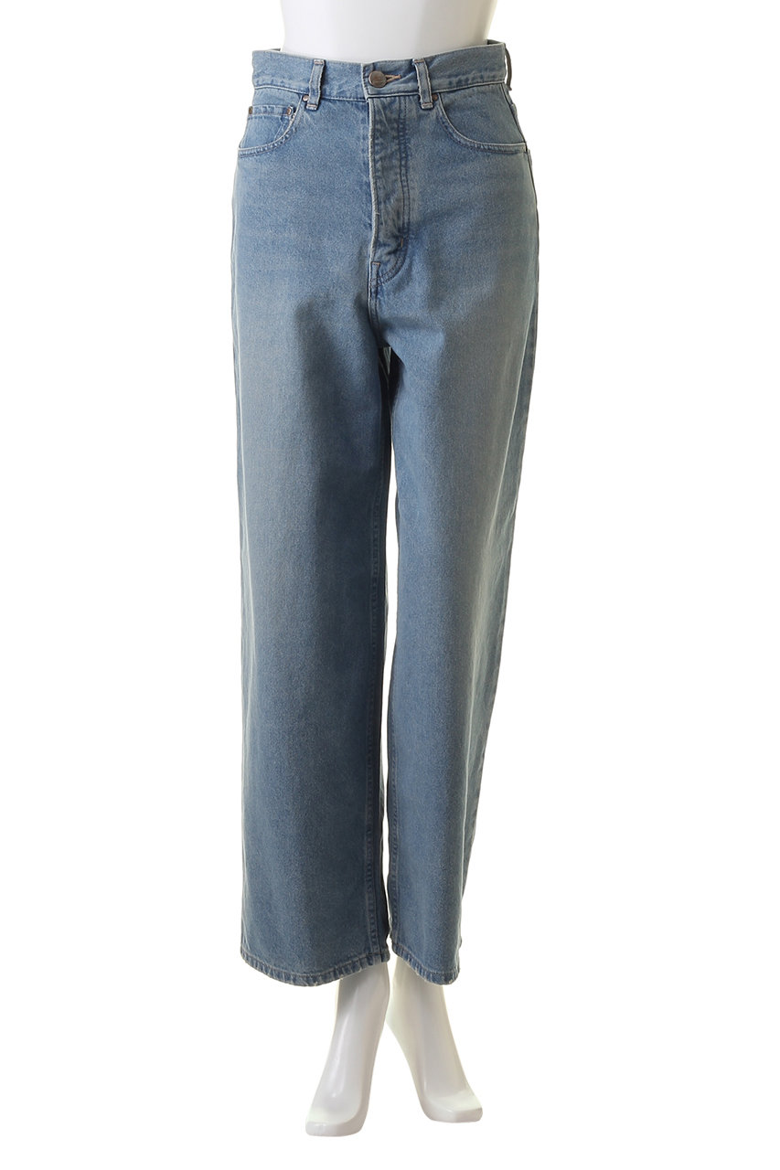 STUNNING LURE(スタニングルアー)｜rワイドレッグデニム/ブルー の