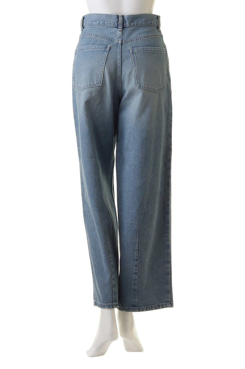 STUNNING LURE(スタニングルアー)｜rワイドレッグデニム/ブルー の