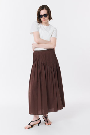 スタニングルアー　Iラインロングスカート STUNNING LURE｜スタニングルアーのスカート通販｜ELLE SHOP