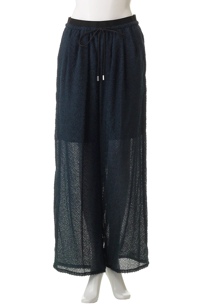 STUNNING LURE(スタニングルアー)｜rカットジャガードパンツ/ホワイト