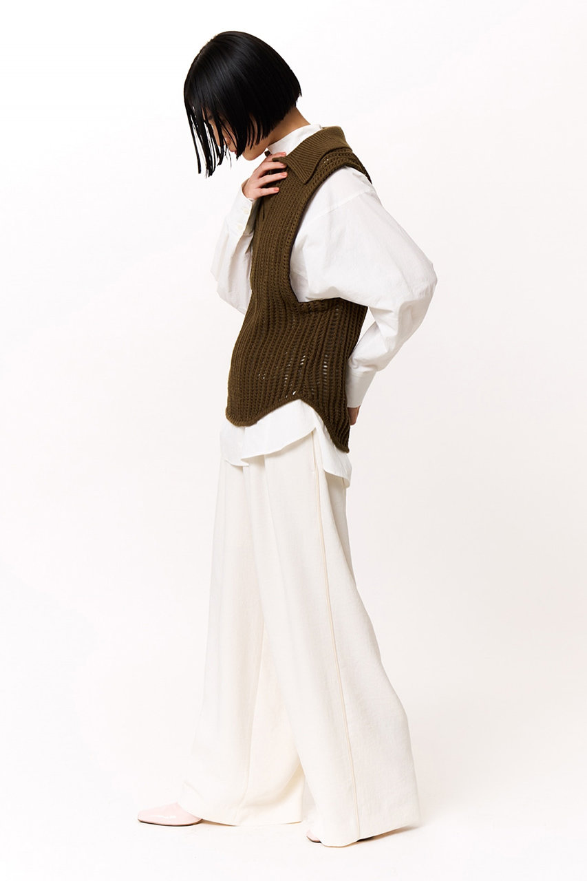 STUNNING LURE(スタニングルアー)｜ニットベスト/ブラウン の通販