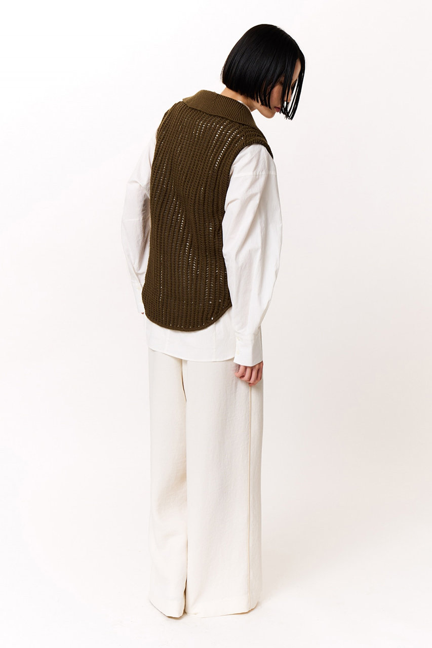 美品　スタニングルアー　ボリーム　ベスト　トップス　emmi イエナ　マチャット 美品 スタニングルアー ボリーム ベスト トップス emmi イエナ マチャット