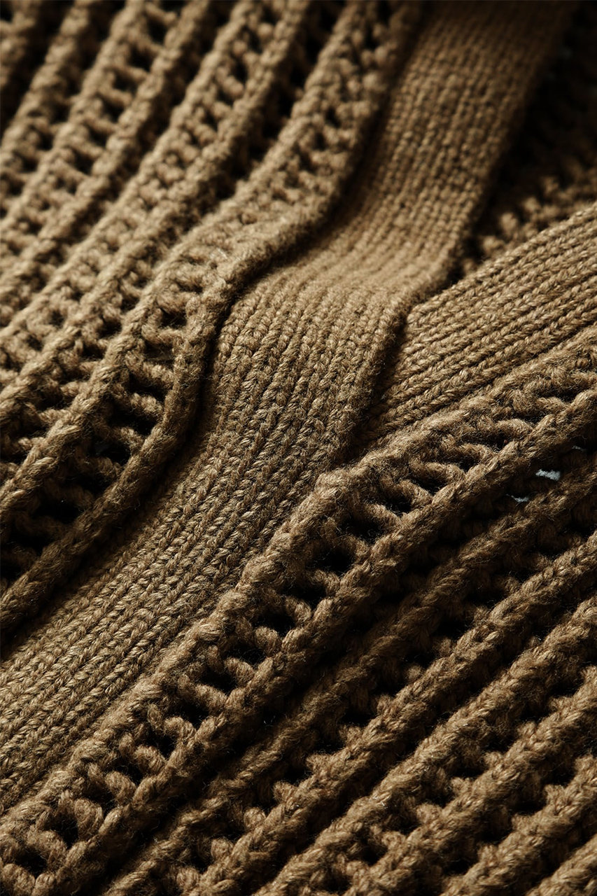 STUNNING LURE(スタニングルアー)｜ニットベスト/ブラウン の