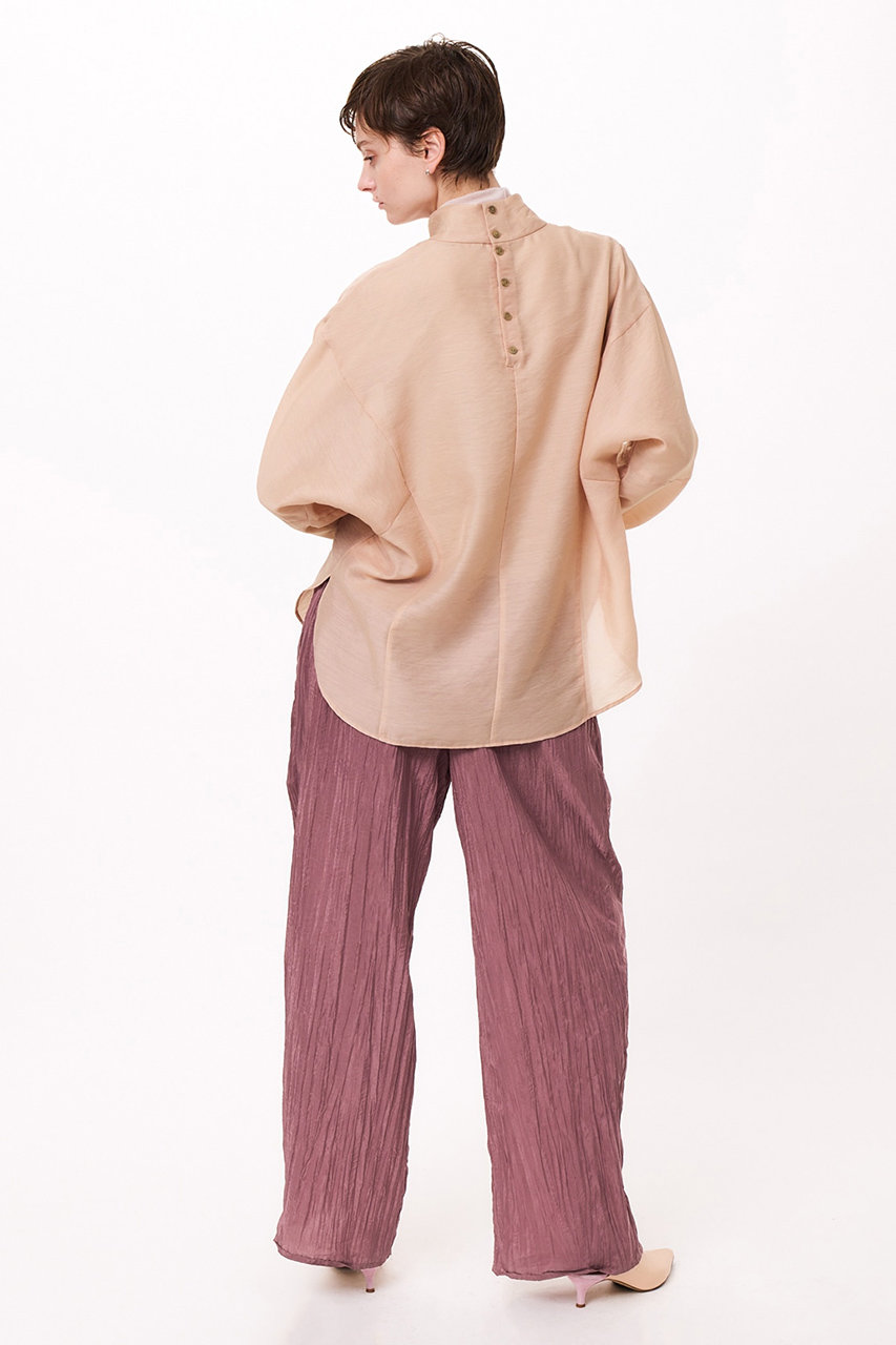 STUNNING LURE クリアスタンドネックシャツ STUNNING LURE(スタニングルアー)｜クリアスタンドネックシャツ/ピンク